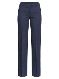 Damenhose Modern Pinpoint Blau – Businesshose für Damen aus elastischem Gewebe mit 37.5® Technologie